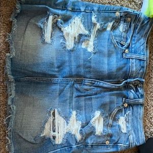 Jean skirt